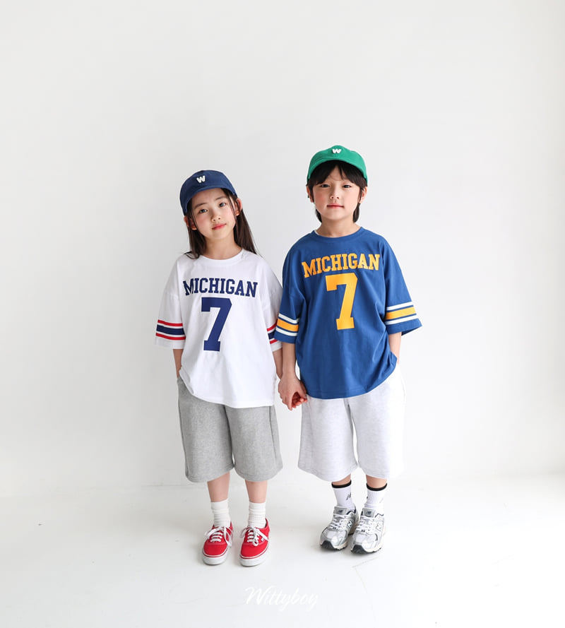 Witty Boy - Korean Children Fashion - #kidzfashiontrend - Bermuda Training Pants - 9