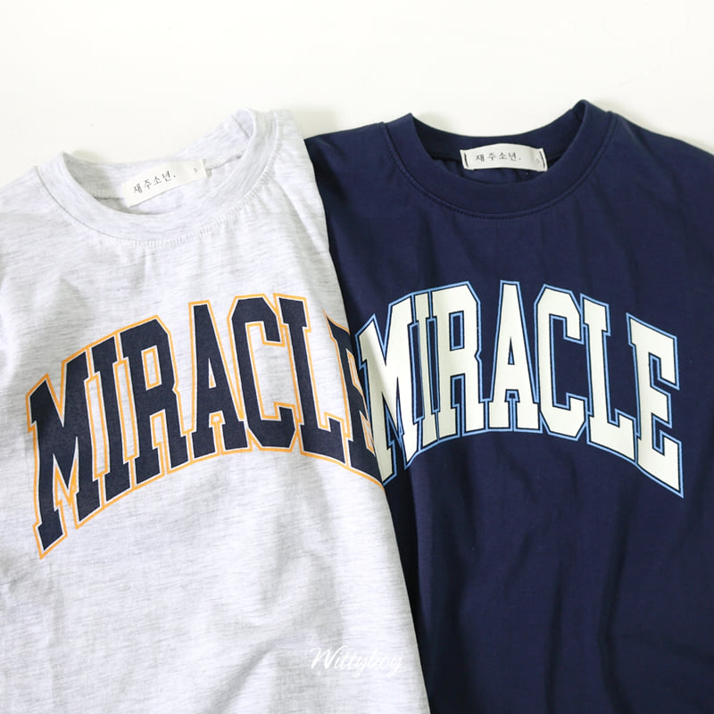 Witty Boy - Korean Children Fashion - #kidsstore - Miracle Tee - 4