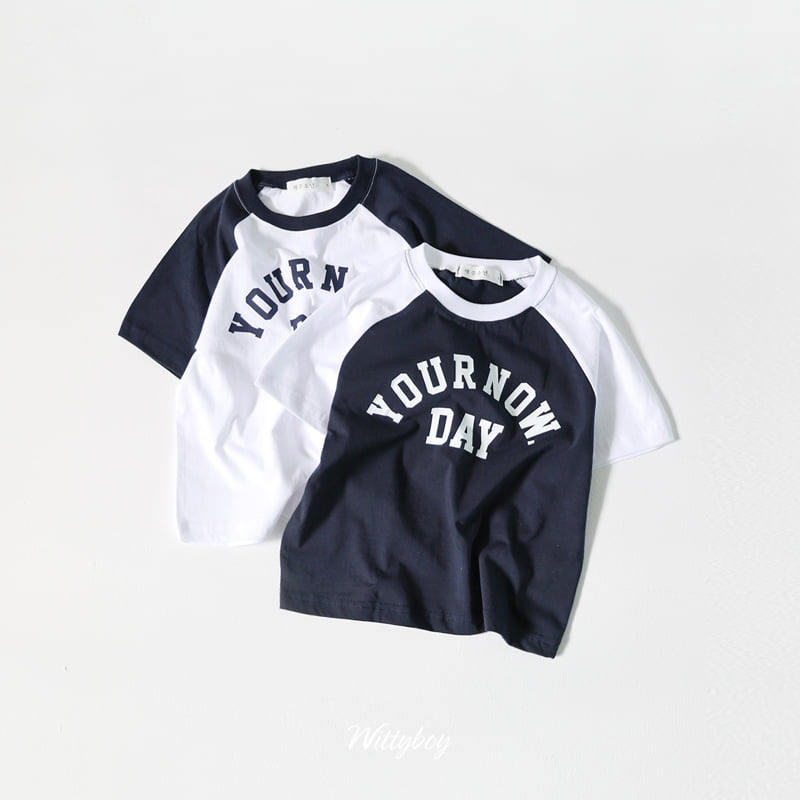 Witty Boy - Korean Children Fashion - #kidzfashiontrend - Raglan Tee