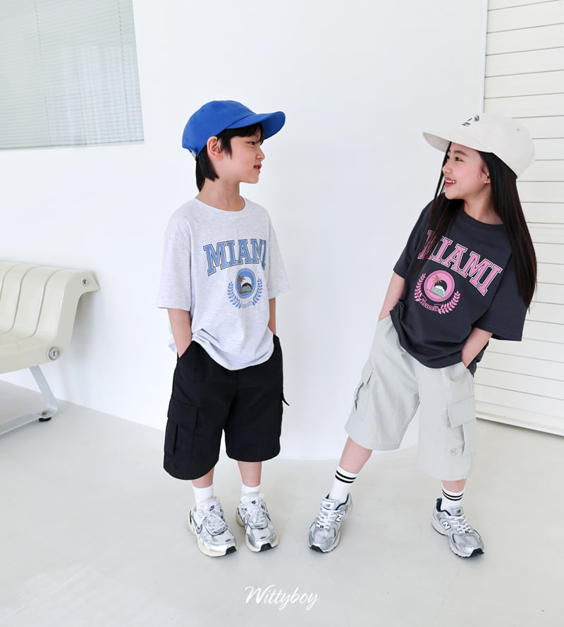 Witty Boy - Korean Children Fashion - #kidzfashiontrend - Miami Tee - 10