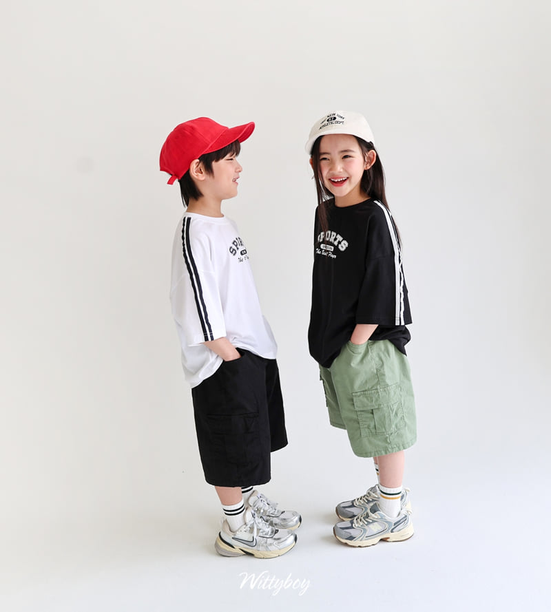 Witty Boy - Korean Children Fashion - #kidzfashiontrend - Nature Cotton Cargo Pants - 7