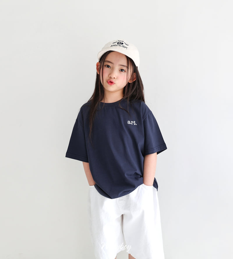 Witty Boy - Korean Children Fashion - #kidsstore - Mini Art Tee - 4