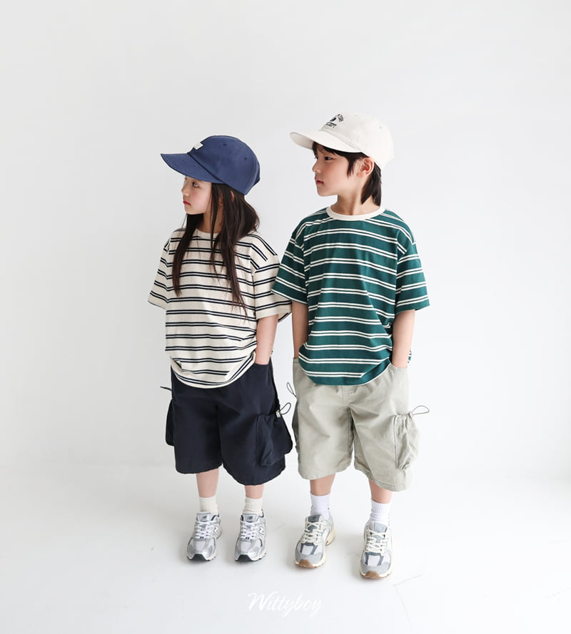 Witty Boy - Korean Children Fashion - #kidzfashiontrend - String Cargo Pants - 3
