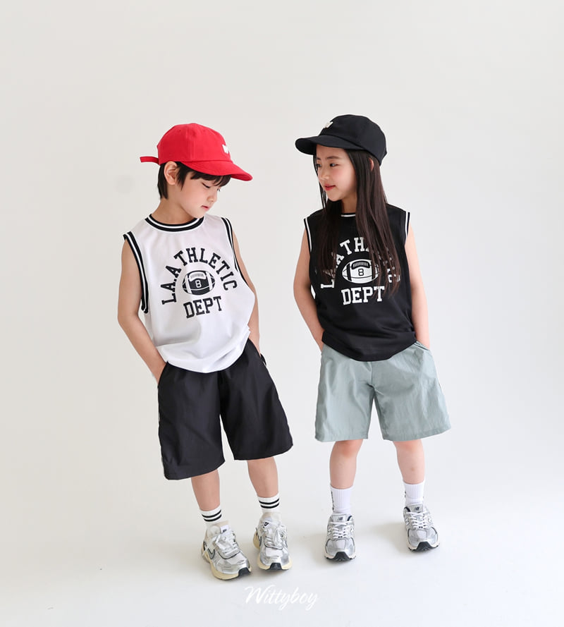 Witty Boy - Korean Children Fashion - #littlefashionista - LA Sleeveless - 9
