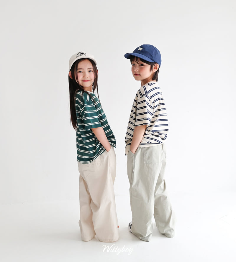 Witty Boy - Korean Children Fashion - #littlefashionista - Milano Stripe Tee - 9