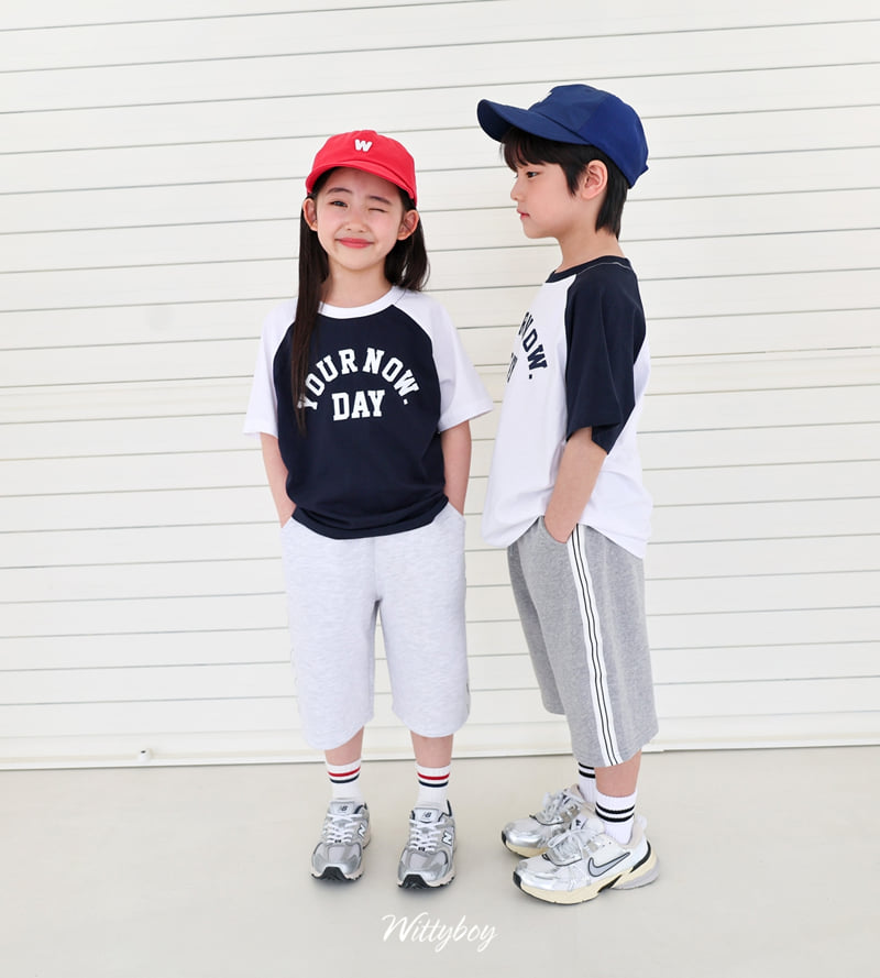 Witty Boy - Korean Children Fashion - #littlefashionista - Snatch Line Training Pants - 5