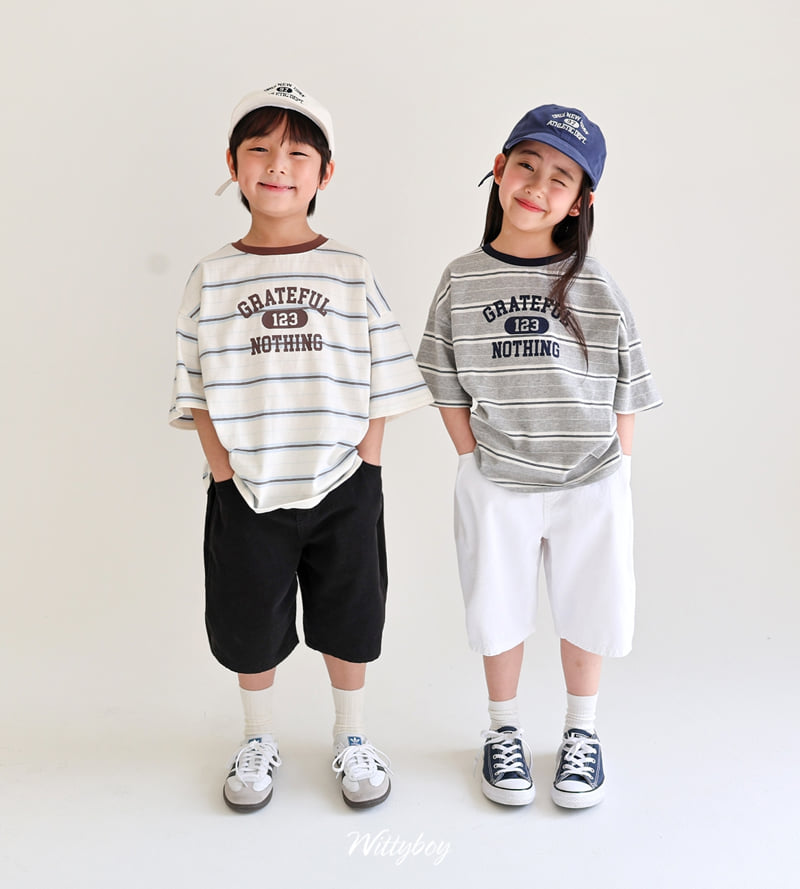 Witty Boy - Korean Children Fashion - #Kfashion4kids - Evian Cotton Bermuda Pants - 4