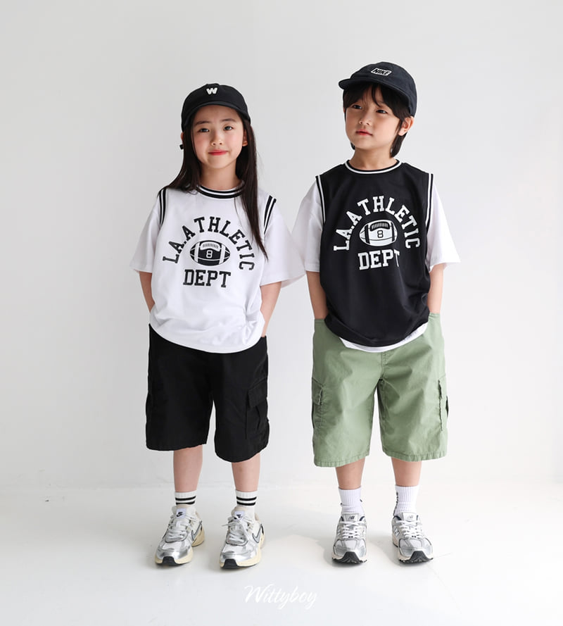 Witty Boy - Korean Children Fashion - #littlefashionista - Nature Cotton Cargo Pants - 9