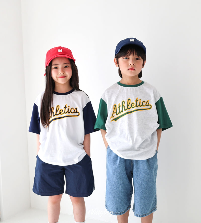 Witty Boy - Korean Children Fashion - #littlefashionista - Athletic Tee - 3