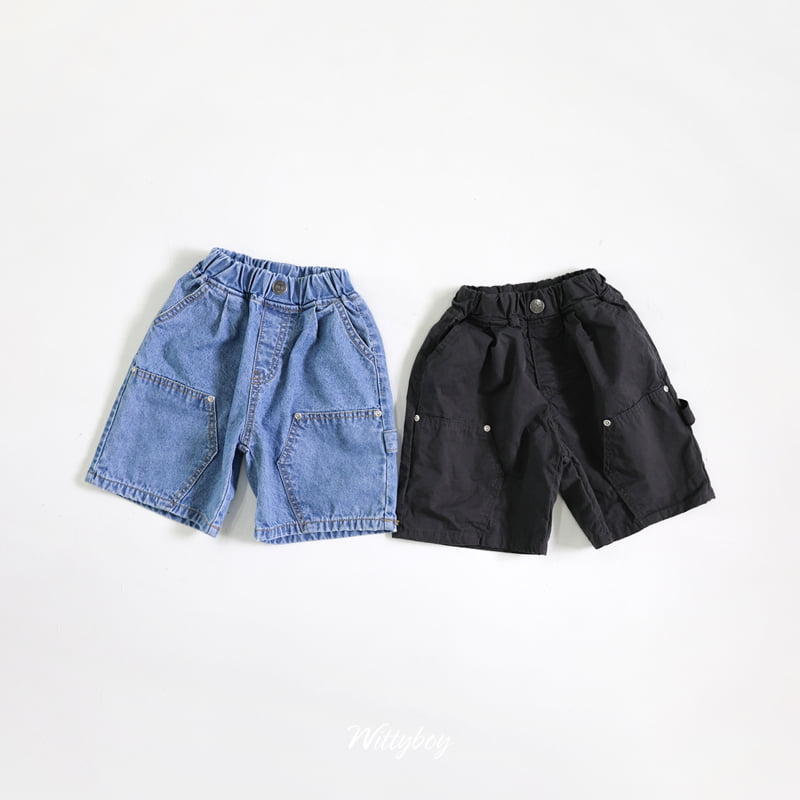 Witty Boy - Korean Children Fashion - #magicofchildhood - Double Knee Carpenter Pants