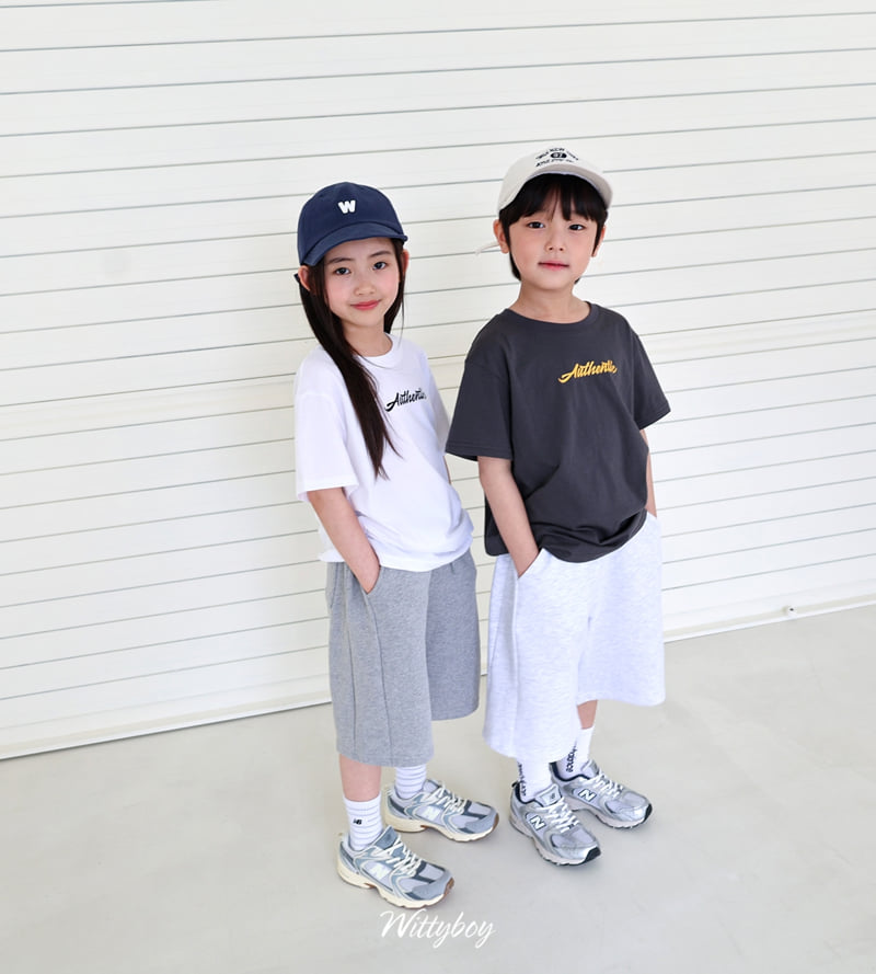 Witty Boy - Korean Children Fashion - #magicofchildhood - Bermuda Training Pants - 12