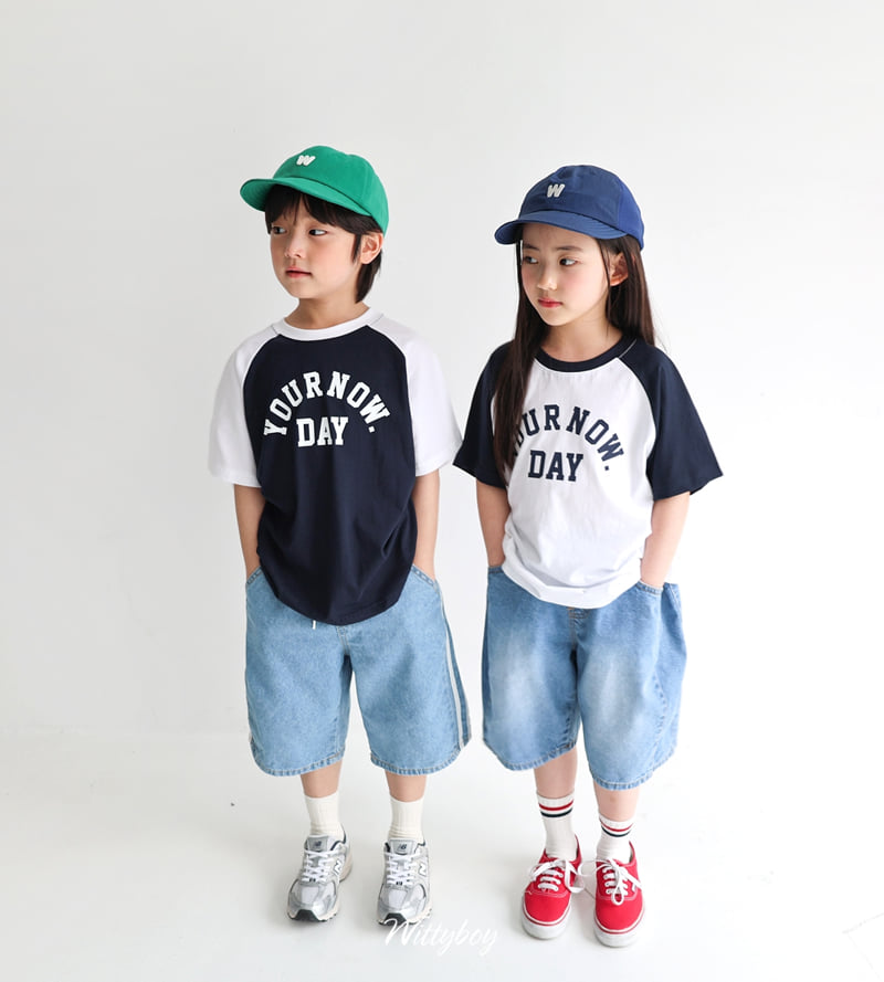 Witty Boy - Korean Children Fashion - #littlefashionista - Raglan Tee - 4