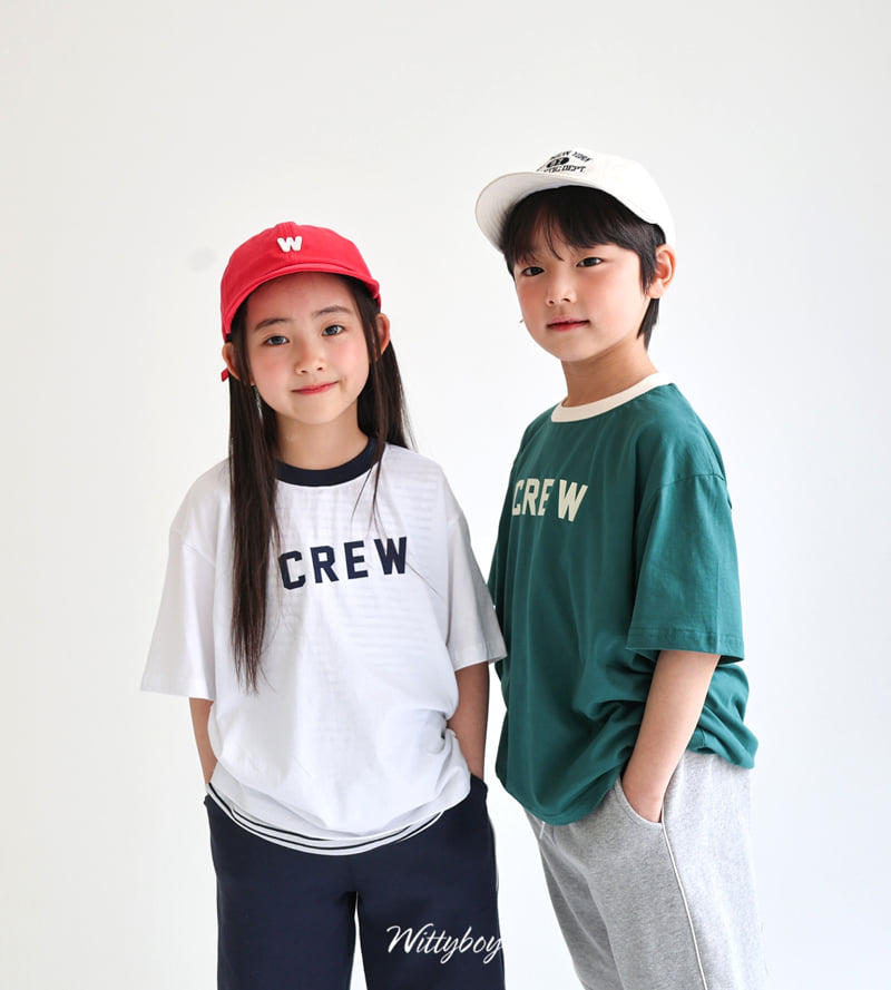 Witty Boy - Korean Children Fashion - #magicofchildhood - Crew Tee - 12