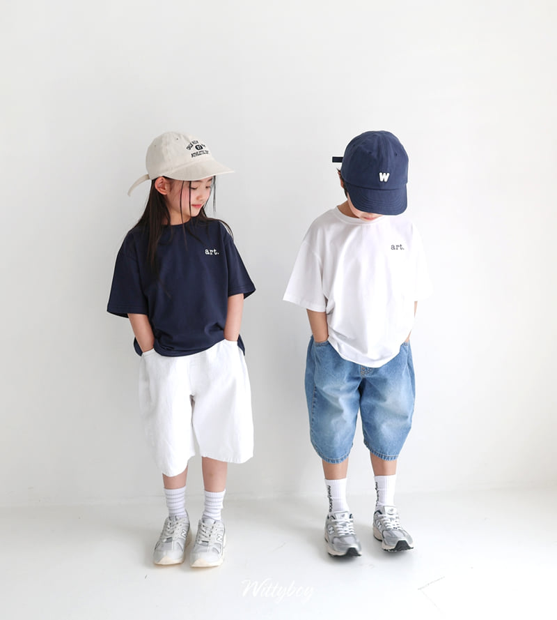 Witty Boy - Korean Children Fashion - #magicofchildhood - Mini Art Tee - 7