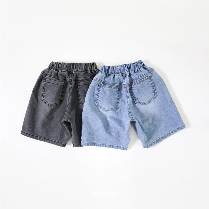 Witty Boy - Korean Children Fashion - #minifashionista - Signature Summer Denim Pants