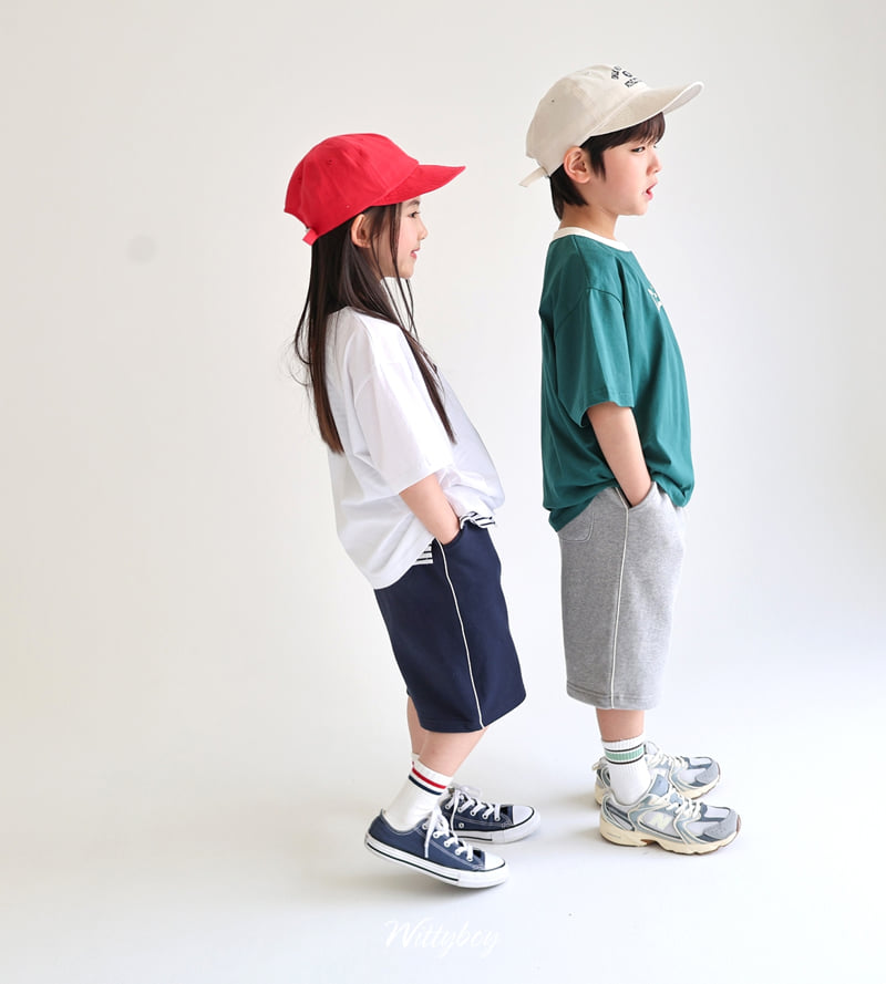 Witty Boy - Korean Children Fashion - #minifashionista - Street Line Training Pants - 12