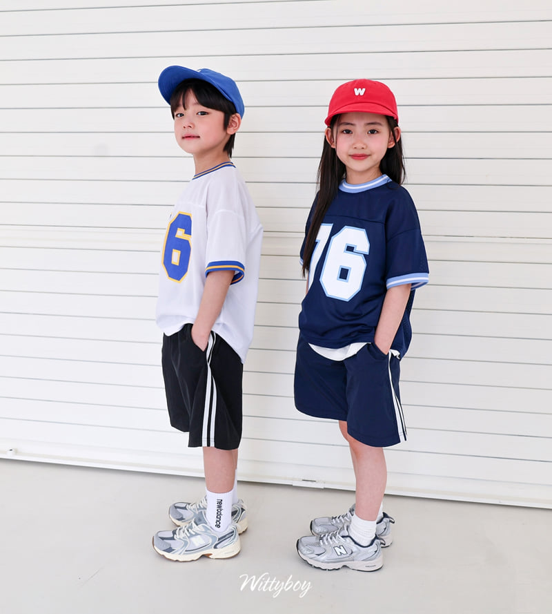Witty Boy - Korean Children Fashion - #magicofchildhood - Sporty Double Line Pants - 4