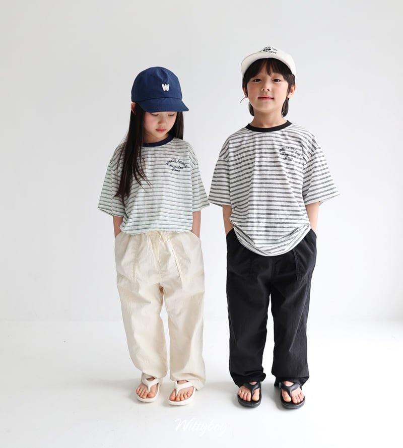 Witty Boy - Korean Children Fashion - #minifashionista - Paper Spandex Cotton Pants - 3