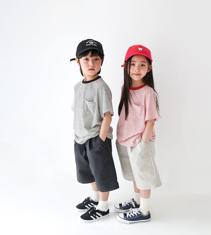 Witty Boy - Korean Children Fashion - #minifashionista - Natural Spandex Cotton Pants - 10