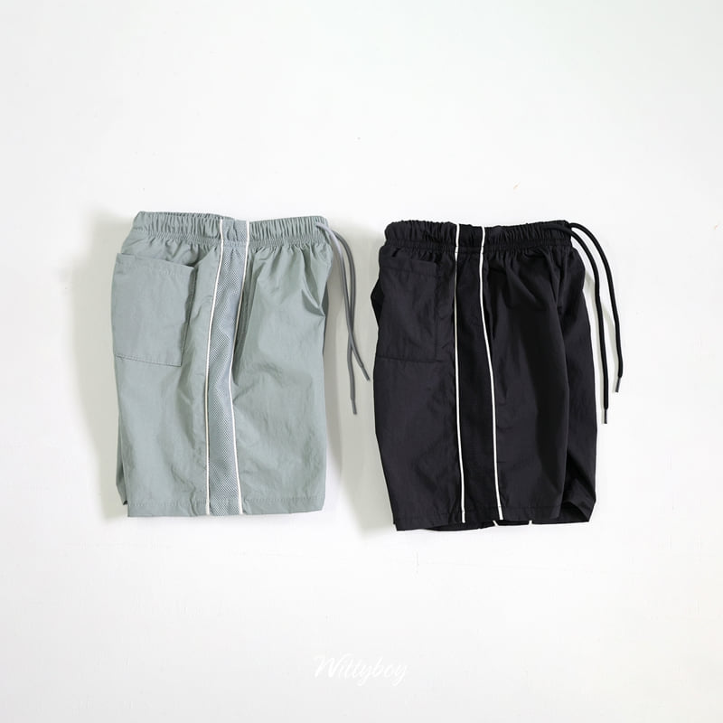 Witty Boy - Korean Children Fashion - #minifashionista - Air Mesh Woven Pants