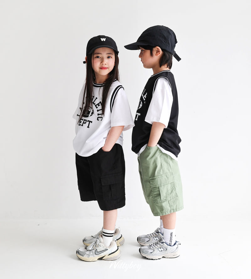 Witty Boy - Korean Children Fashion - #minifashionista - Nature Cotton Cargo Pants - 11