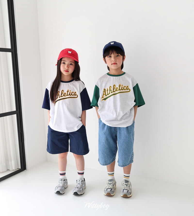 Witty Boy - Korean Children Fashion - #minifashionista - Athletic Tee - 5