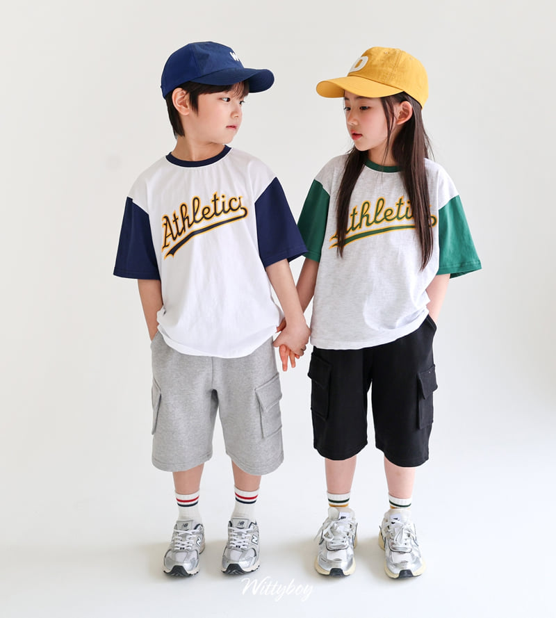 Witty Boy - Korean Children Fashion - #prettylittlegirls - Hip Cargo Training Pants - 7