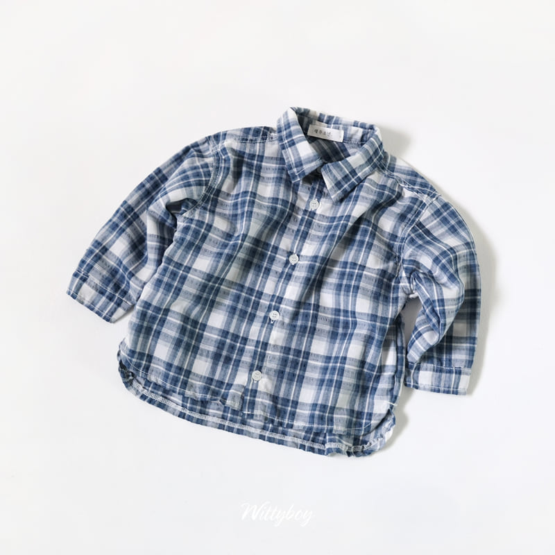 Witty Boy - Korean Children Fashion - #prettylittlegirls - Holiday Check Shirt