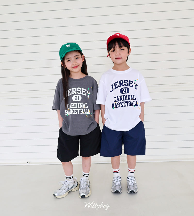 Witty Boy - Korean Children Fashion - #prettylittlegirls - Jersey Painting Tee - 11