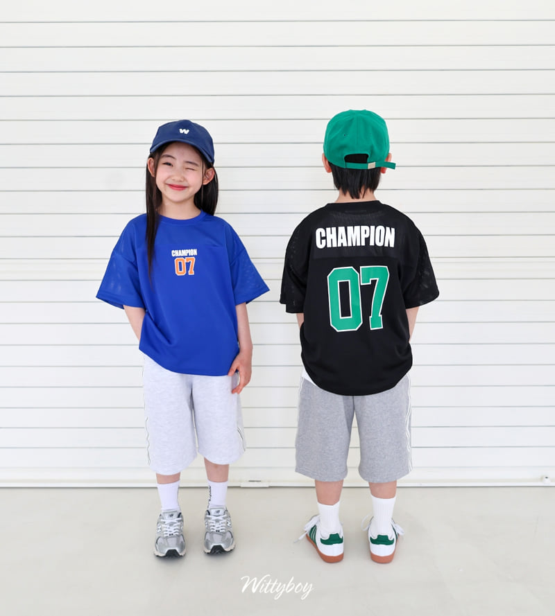 Witty Boy - Korean Children Fashion - #prettylittlegirls - Snatch Line Training Pants - 8