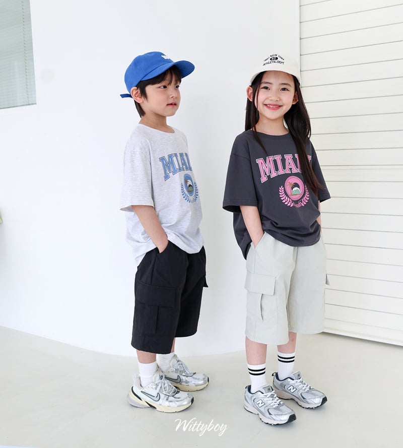 Witty Boy - Korean Children Fashion - #prettylittlegirls - Sierra Cargo Half Pants - 5