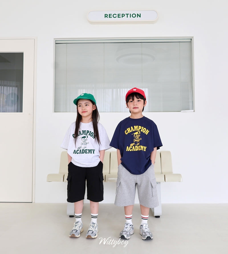 Witty Boy - Korean Children Fashion - #minifashionista - Academy Tee - 4