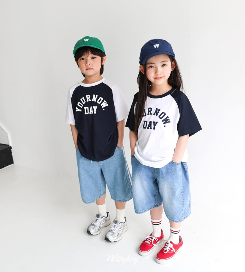 Witty Boy - Korean Children Fashion - #prettylittlegirls - Raglan Tee - 6