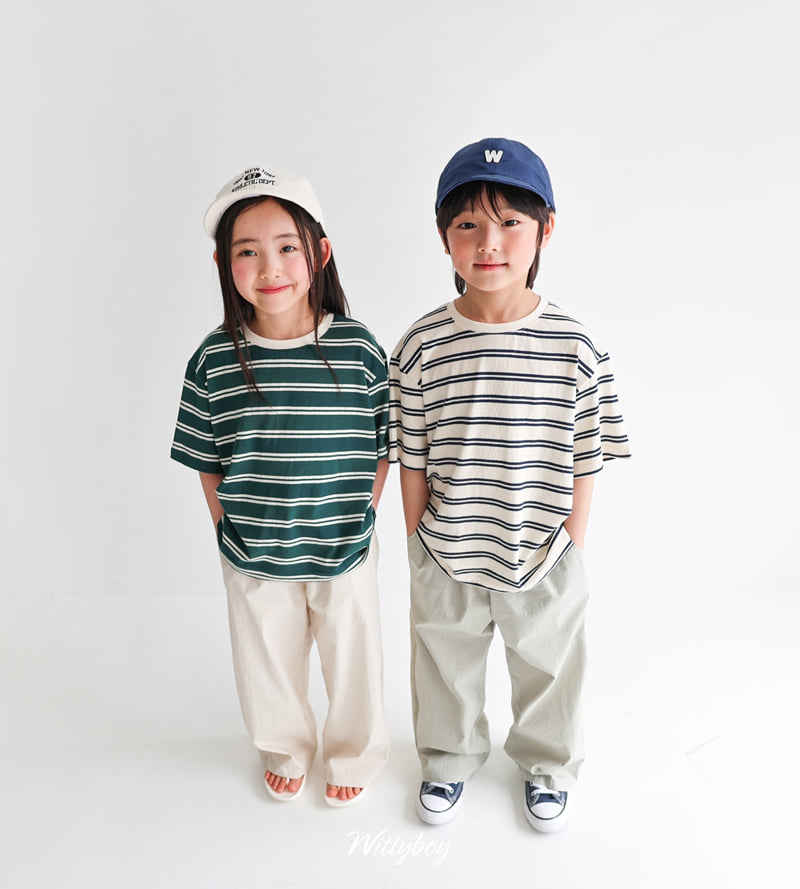 Witty Boy - Korean Children Fashion - #prettylittlegirls - Light Cotton Spandex Pants - 5