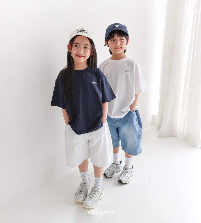 Witty Boy - Korean Children Fashion - #prettylittlegirls - Mini Art Tee - 9