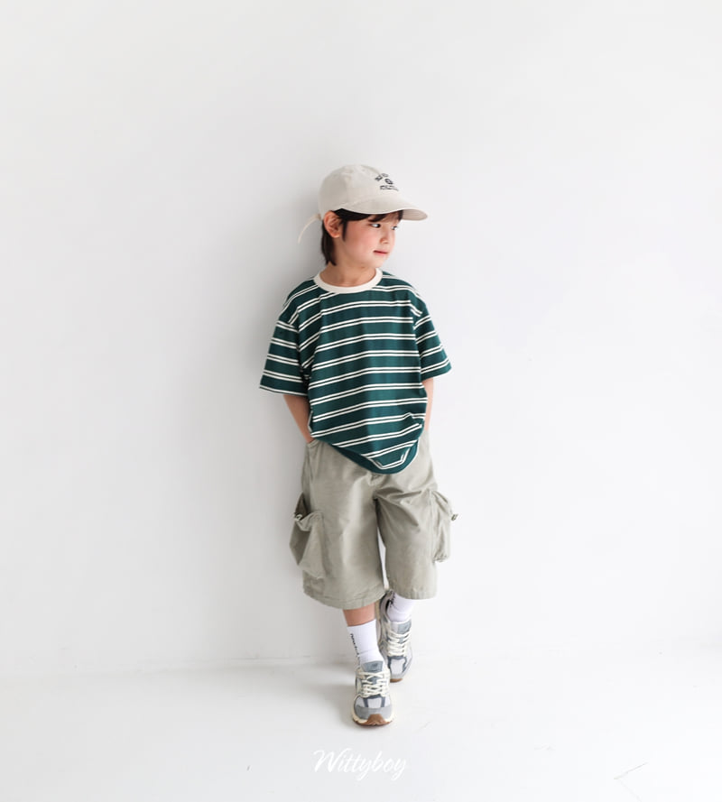 Witty Boy - Korean Children Fashion - #prettylittlegirls - String Cargo Pants - 8