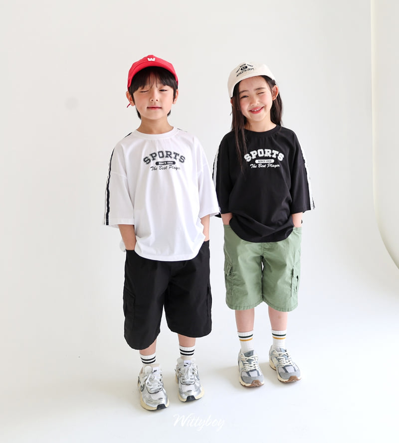 Witty Boy - Korean Children Fashion - #prettylittlegirls - Sports Tee - 7
