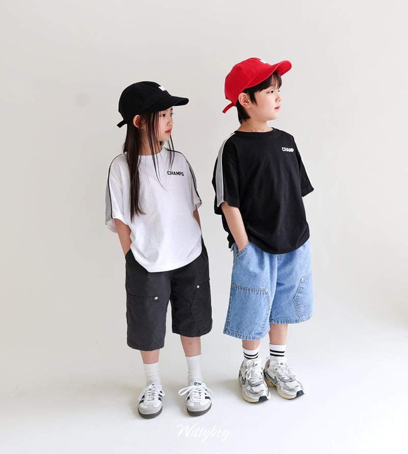 Witty Boy - Korean Children Fashion - #stylishchildhood - Champ Tee - 3