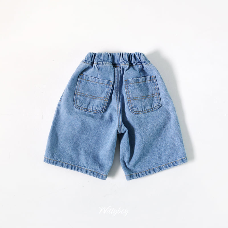 Witty Boy - Korean Children Fashion - #stylishchildhood - Original Bermuda Denim Pants