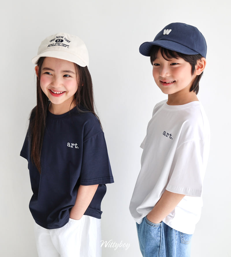 Witty Boy - Korean Children Fashion - #stylishchildhood - Mini Art Tee - 12