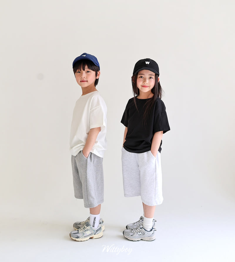 Witty Boy - Korean Children Fashion - #todddlerfashion - Inner Short Sleeve Tee - 6
