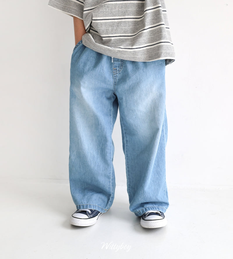 Witty Boy - Korean Children Fashion - #todddlerfashion - Like Summer Denim - 10