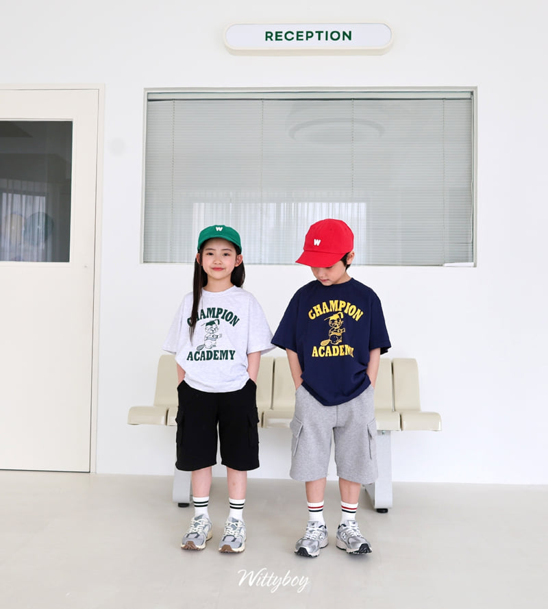 Witty Boy - Korean Children Fashion - #todddlerfashion - Academy Tee - 5