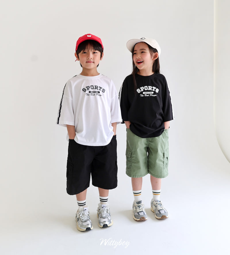 Witty Boy - Korean Children Fashion - #todddlerfashion - Sports Tee - 8