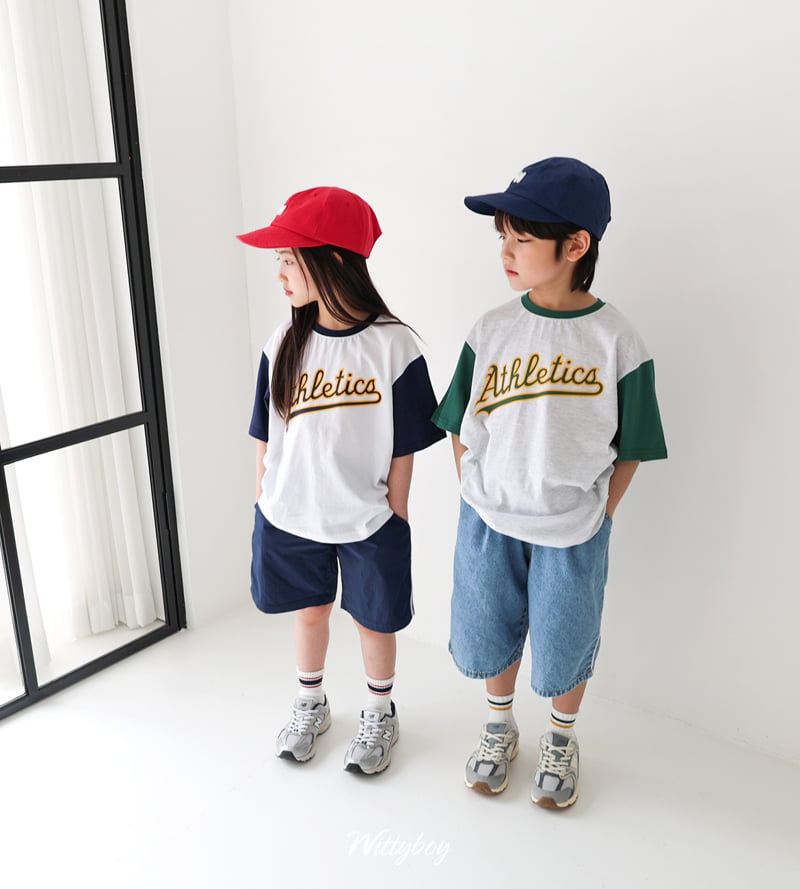 Witty Boy - Korean Children Fashion - #todddlerfashion - Athletic Tee - 7