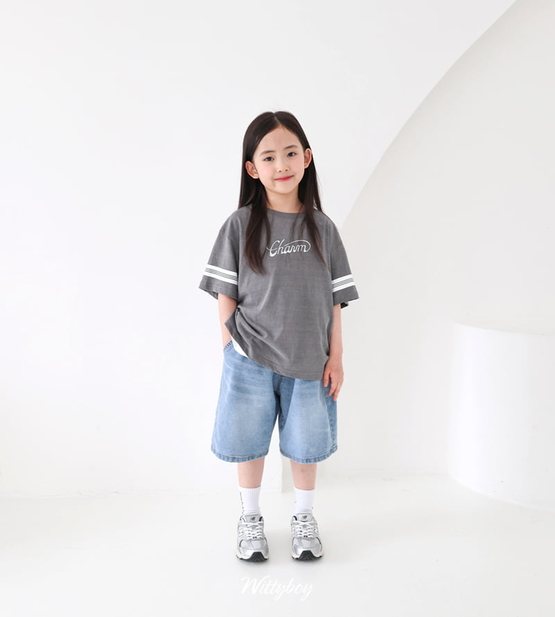 Witty Boy - Korean Children Fashion - #toddlerclothing - Charming Tee - 6