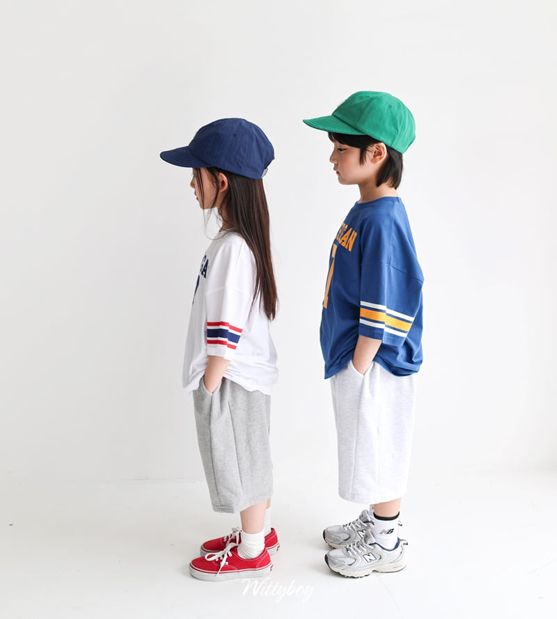 Witty Boy - Korean Children Fashion - #toddlerclothing - Michigan Tee - 12