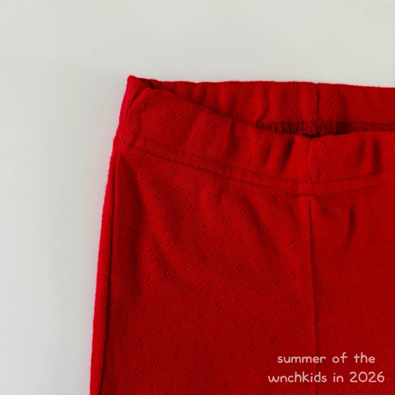 Wnch Kids - Korean Children Fashion - #childofig - Eyelet Bootcut Pants - 12