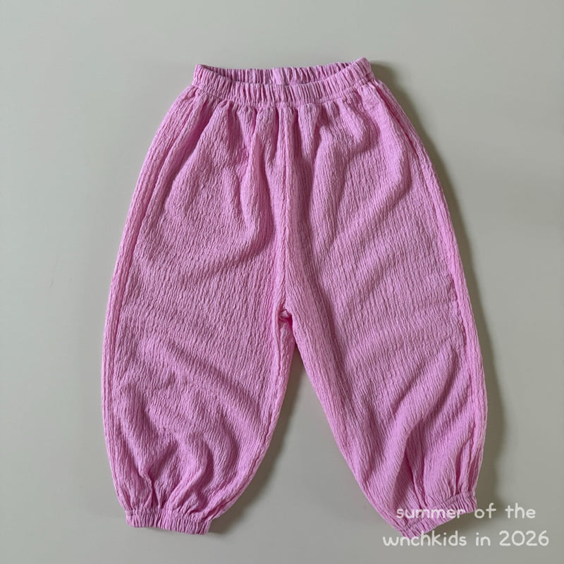 Wnch Kids - Korean Children Fashion - #kidsshorts - Flowing Pants - 9