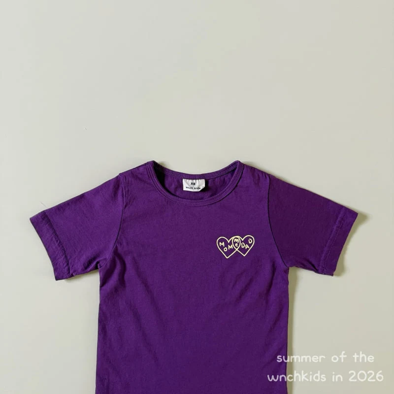 Wnch Kids - Korean Children Fashion - #magicofchildhood - Double Heart Tee - 10